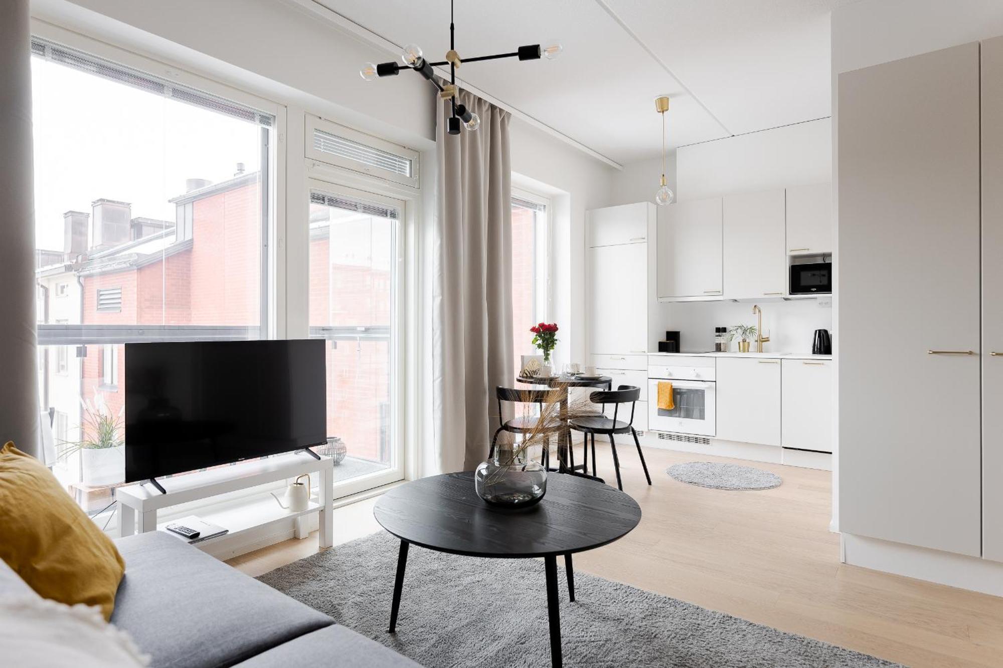 Appartamento Great Location, Quiet And New With Balcony&Cafe Tampere Esterno foto