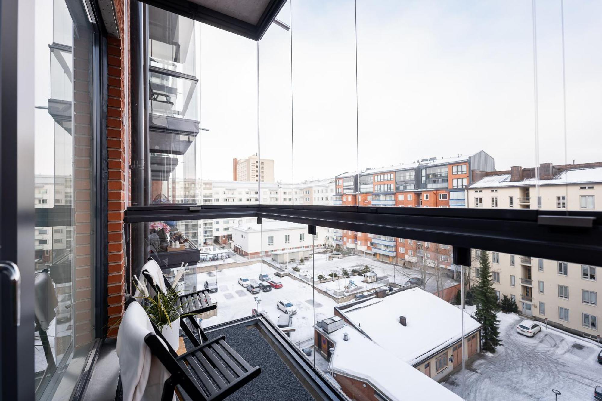 Appartamento Great Location, Quiet And New With Balcony&Cafe Tampere Esterno foto